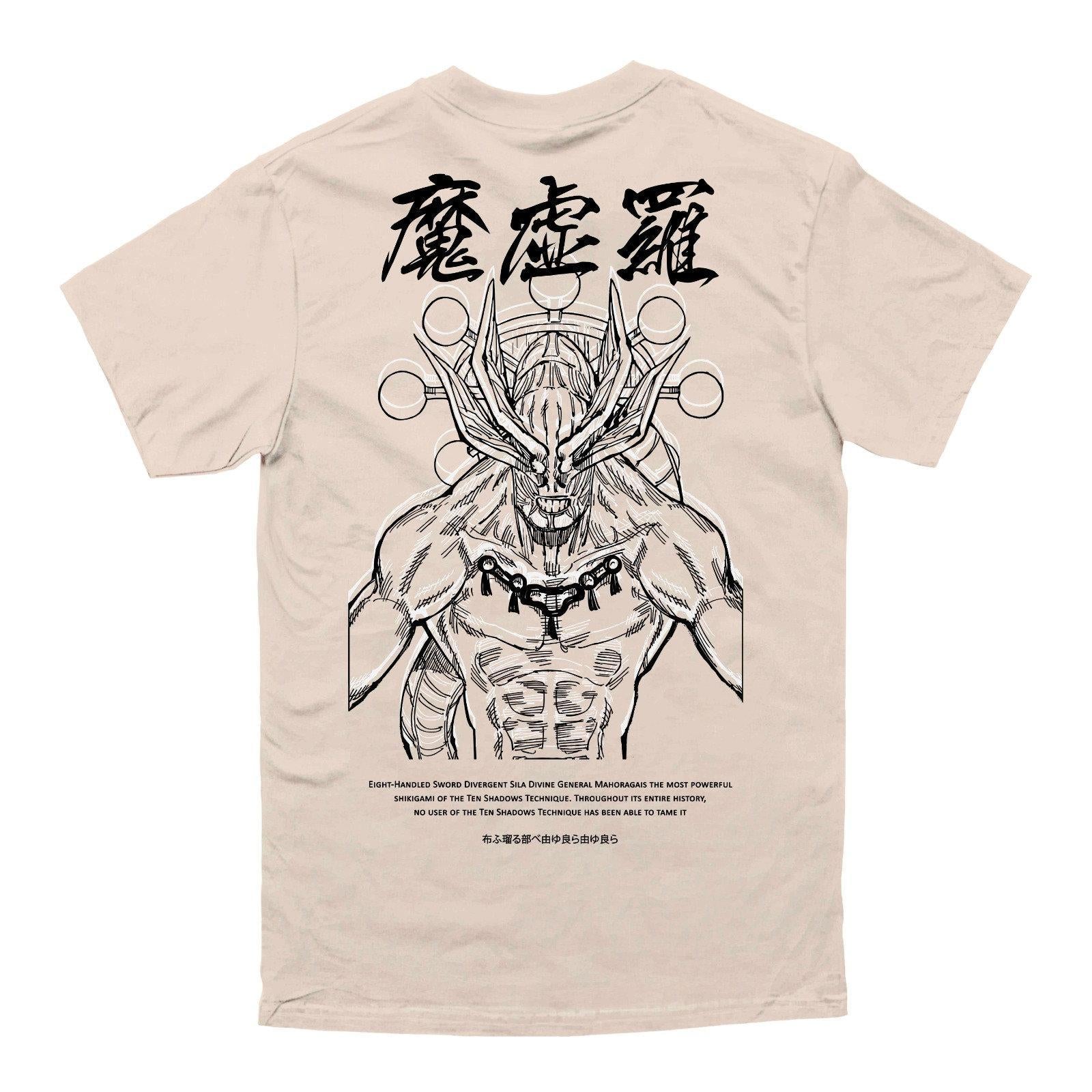 Anime shirt, General Mahoraga, Manga shirt, Anime lover, Gift for anime lover, Gift shirt, Anime fan, Jujutsu, Otaku, Cool anime shirt, Gift T-shirts - Kurodrip