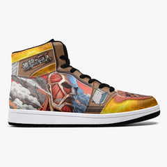 Bertholdt Hoover Colossal Titan Attack on Titan Mid 1 Basketball Shoes