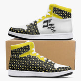 Bizarre Pattern Jojo's Bizarre Adventure Mid 1 Basketball Shoes