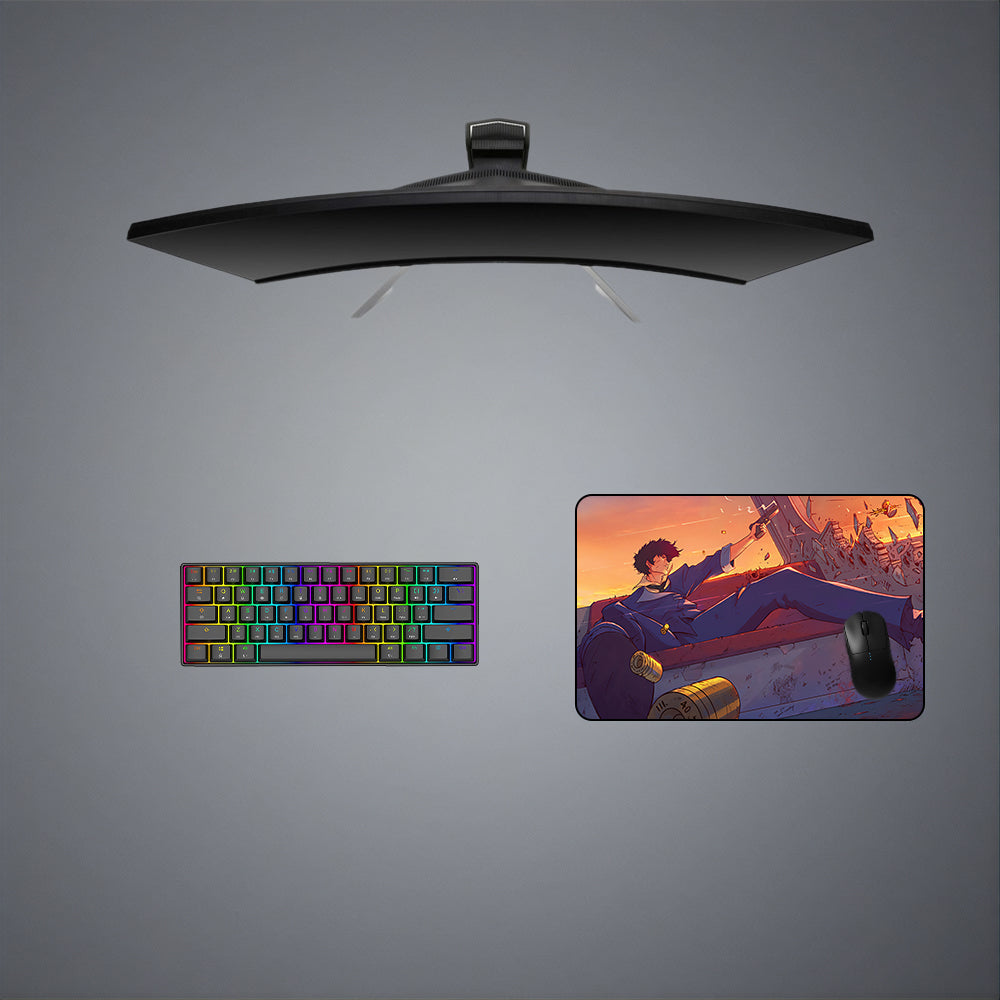 Spike Firefight Design M-XXL Size Gaming Mouse Pad, Computer Desk Mat