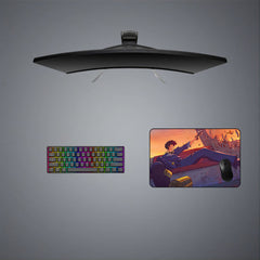 Spike Firefight Design M-XXL Size Gaming Mouse Pad, Computer Desk Mat