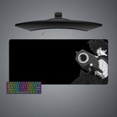 Spike Gun Size Gaming Mouse Pad,
