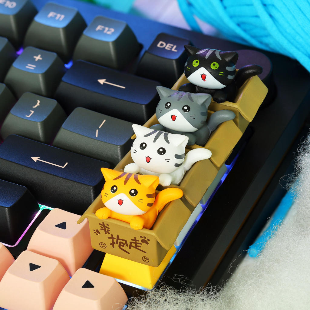 Cute cat Keycap ver 2 - Kurodrip