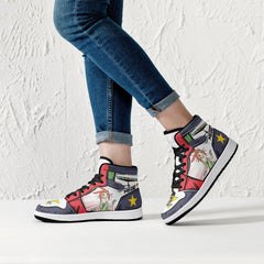 Dandy and Meow Space Dandy Mid 1 Basketball Shoes