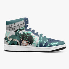 Deku and Bakugo My Hero Academia Mid 1 Basketball Shoes