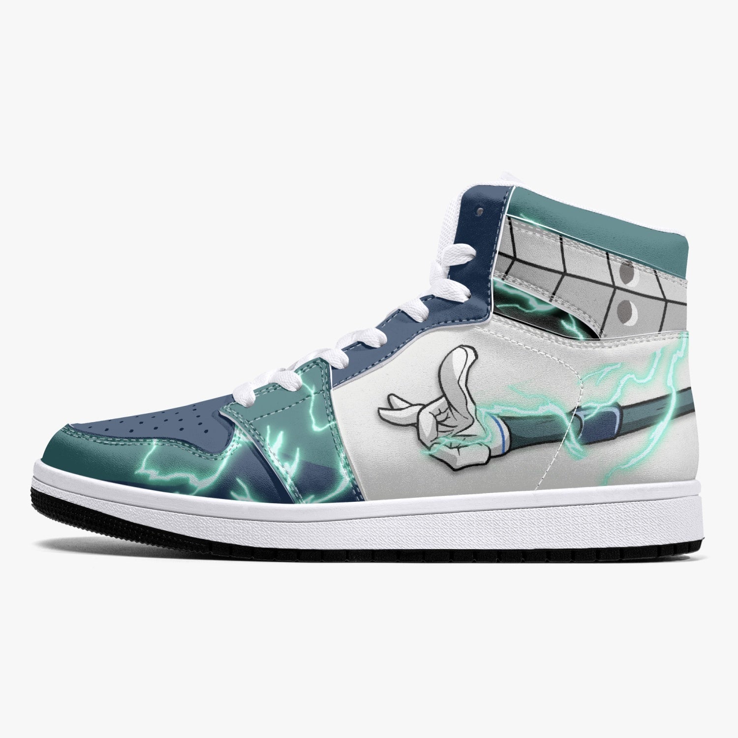 Deku and Bakugo My Hero Academia Mid 1 Basketball Shoes