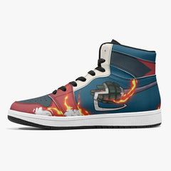 Deku and Bakugo My Hero Academia Mid 1 Basketball Shoes