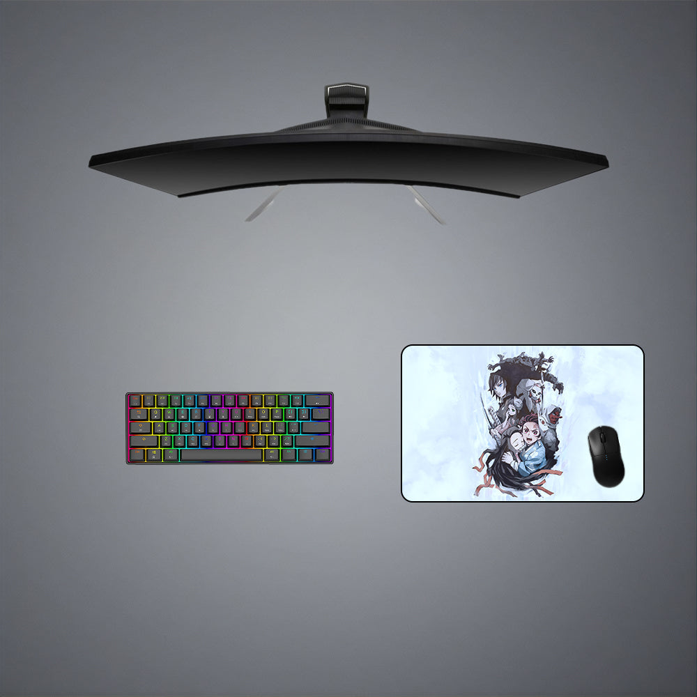 Demon Slayer Design M-XXL Size Gaming Mouse Pad Computer Desk Mat - Kurodrip