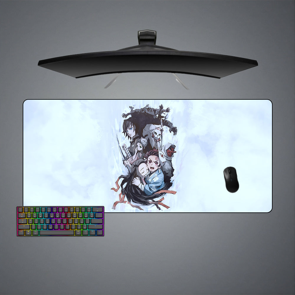 Demon Slayer Size Gaming Mouse Pad - Kurodrip