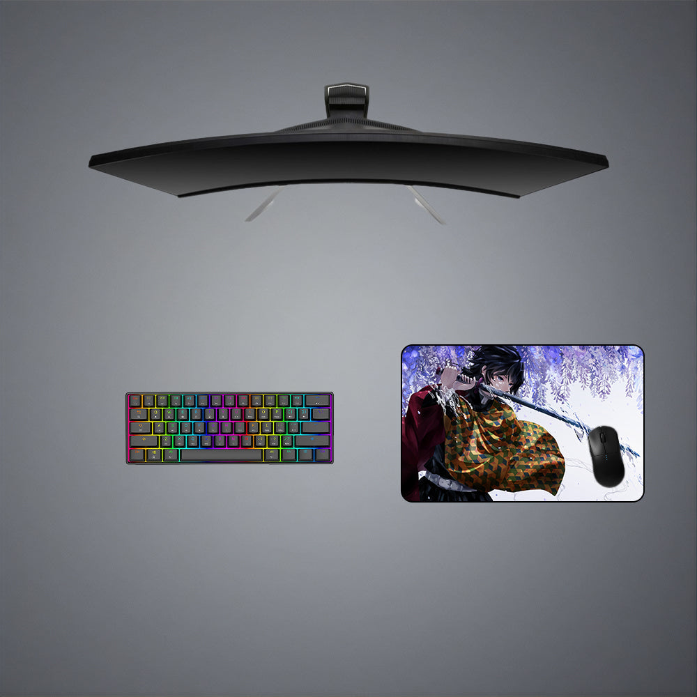 Demon Slayer Giyu Water Design M-XXL Size Gaming Mouse Pad Computer Desk Mat - Kurodrip