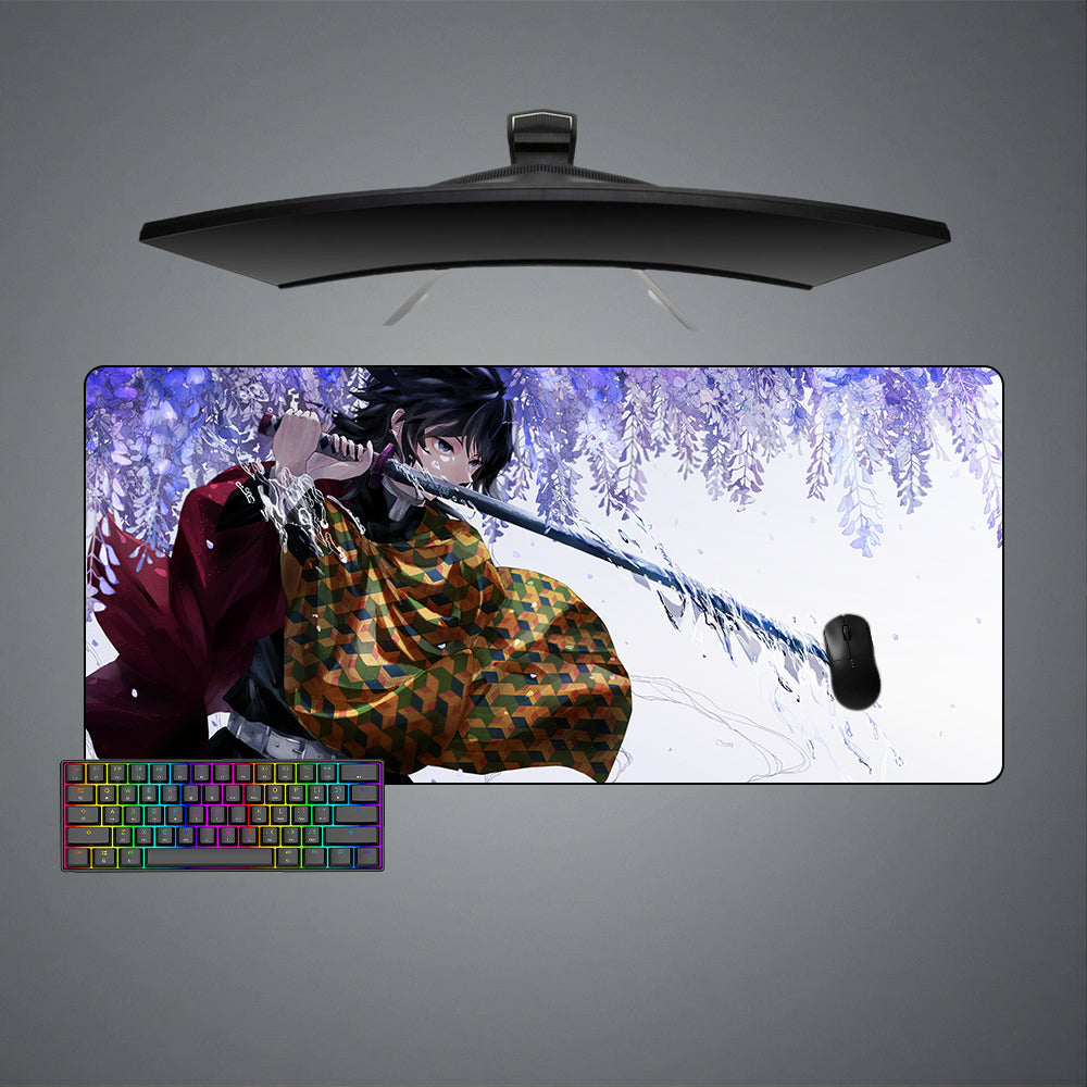 Demon Slayer Giyu Water Size Gaming Mouse Pad - Kurodrip