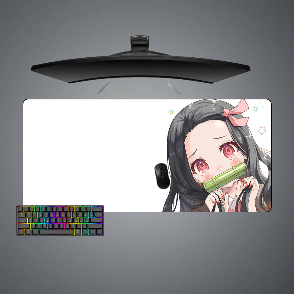 Demon Slayer Nezuko Cute Size Gaming Mouse Pad - Kurodrip