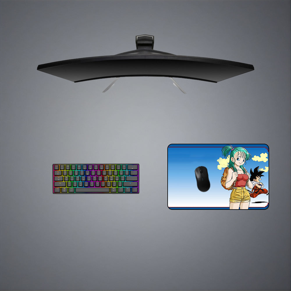 Bulma & Kid Goku Design M-XXL Size Gaming Mouse Pad Computer Desk Mat - Kurodrip