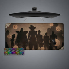 Dragon Ball Silhouette Size Gaming Mouse Pad - Kurodrip