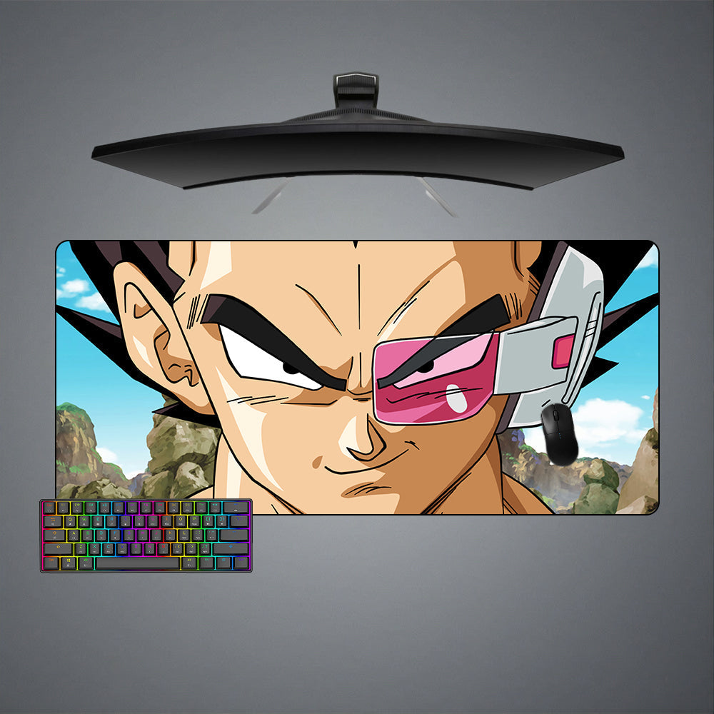 Vegeta Scouter Size Gaming Mouse Pad - Kurodrip
