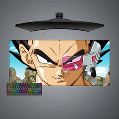 Vegeta Scouter Size Gaming Mouse Pad - Kurodrip