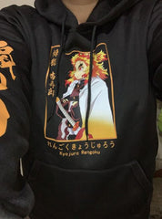 Kurodrip Kyojuro Rengoku Hoodie