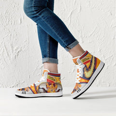 Enji Todoroki Endeavor My Hero Academia Mid 1 Basketball Shoes