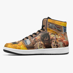 Eren Yeager Attack Titan Attack on Titan Mid 1 Basketball Shoes
