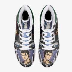 Eren Yeager Timeskip Attack on Titan Mid 1 Basketball Shoes
