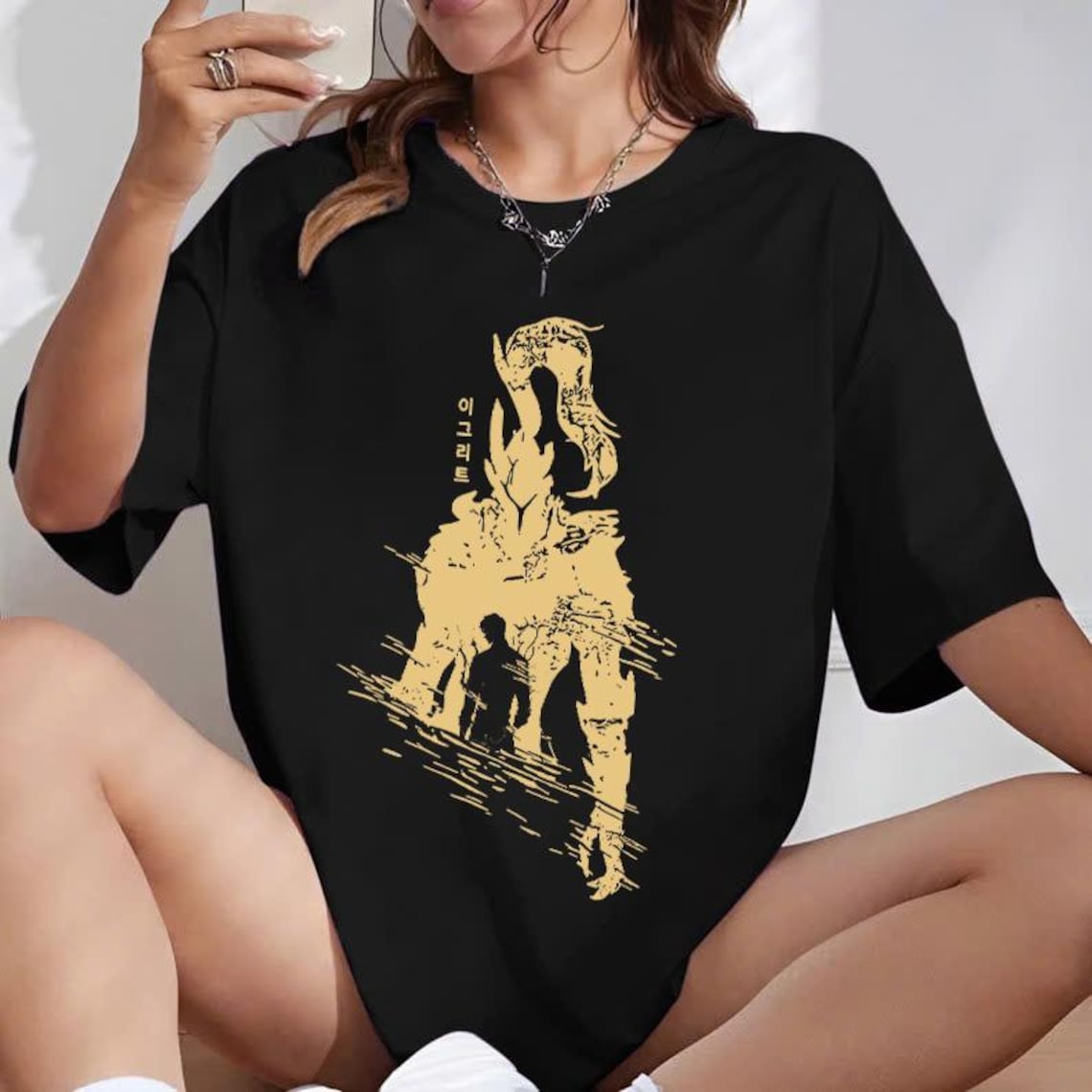 Igris Sung Jin-woo Solo Leveling Unisex T-Shirt - Kurodrip