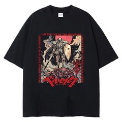 Kurodrip "Skull Knight" Vintage Oversized T Shirt