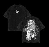 Kurodrip "Adam" Record of Ragnarok Vintage Washed Oversized T-Shirt
