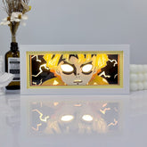 Kurodrip "Zenitsu White Eyes" Demon Slayer Anime Light Box
