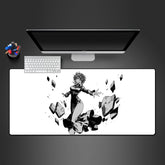Fubuki Black & White Size Gaming Mouse Pad,
