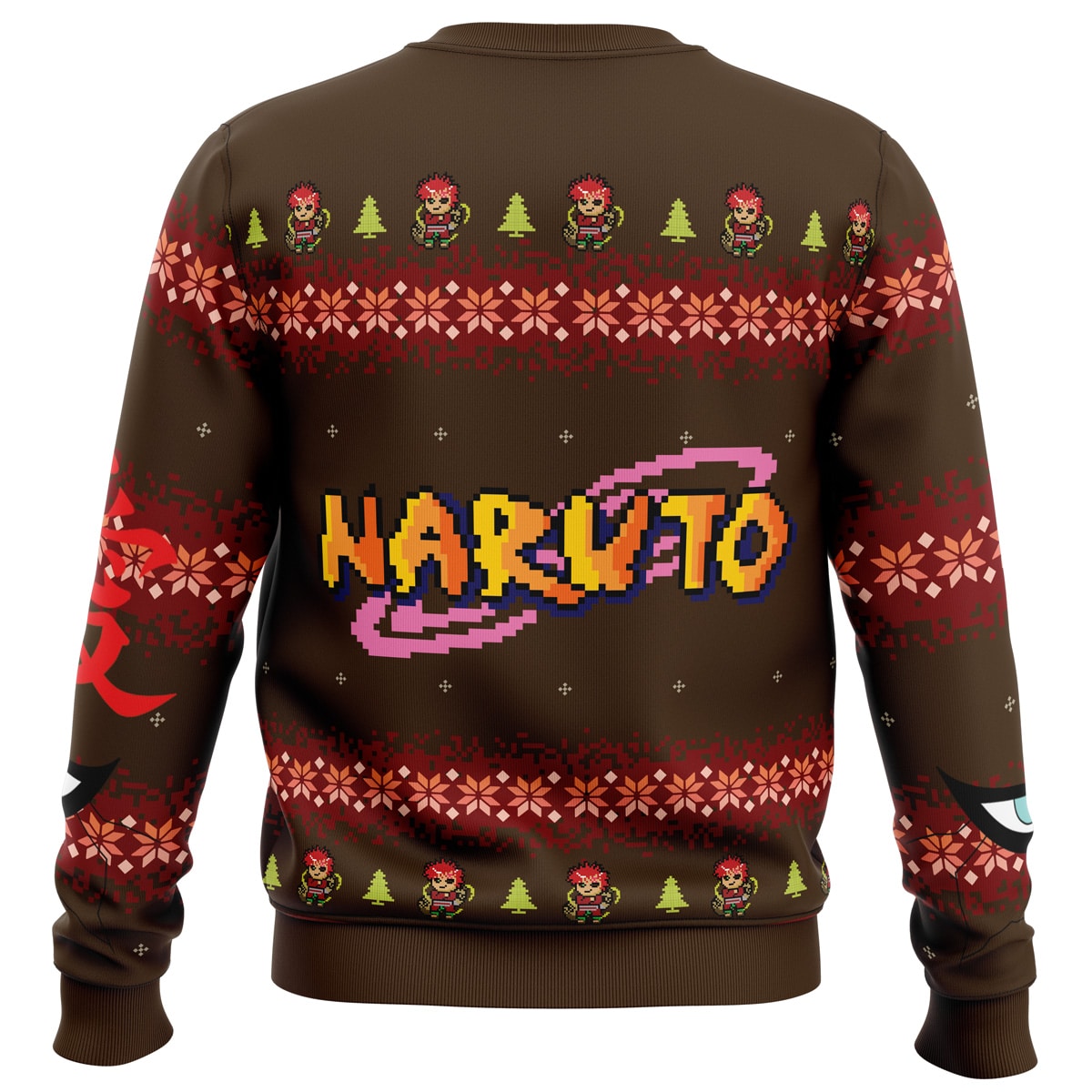 Gaara Naruto Ugly Christmas Sweater