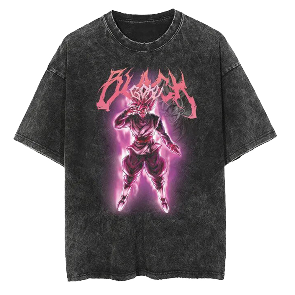 Kurodrip "Goku Black V2" Vintage Oversized T Shirt
