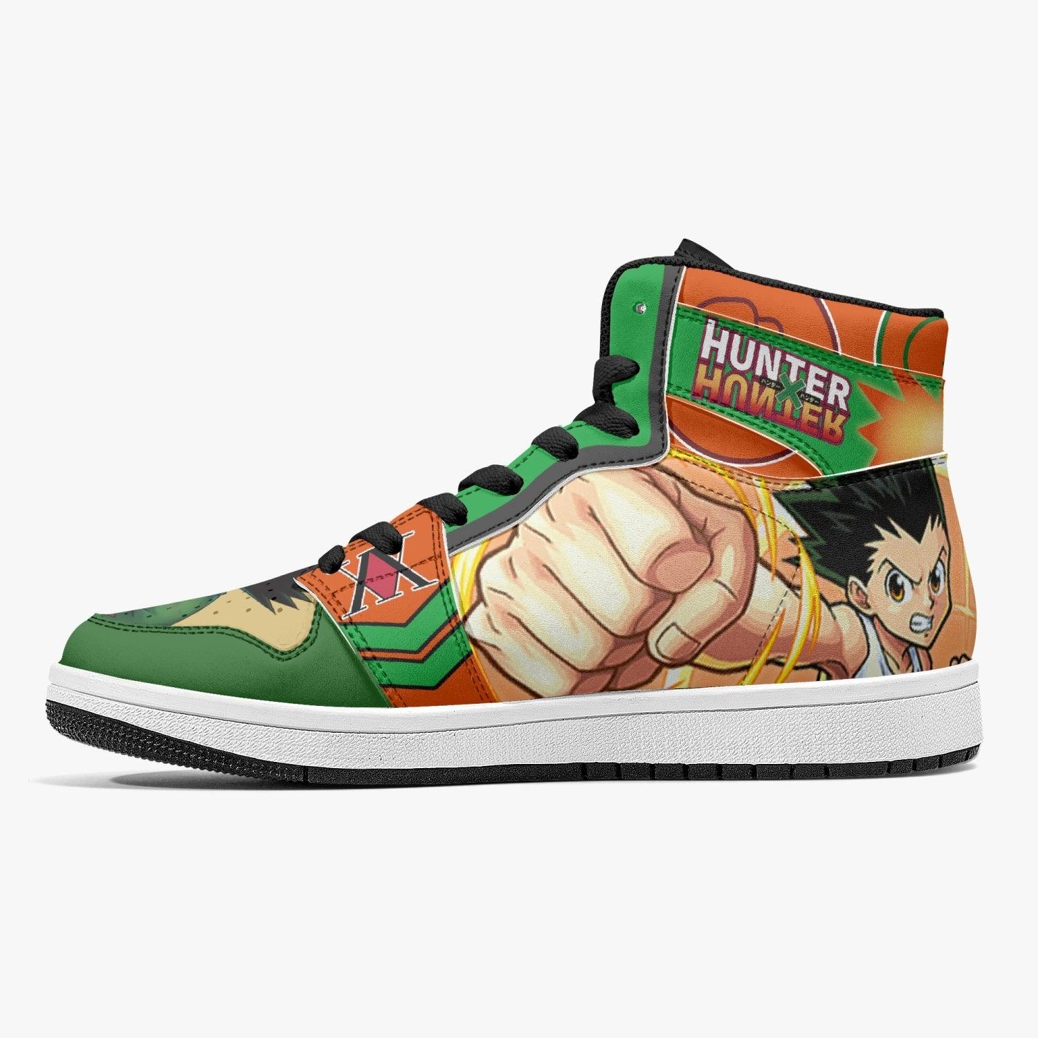 Gon Jajanken Hunter X Hunter Mid 1 Basketball Shoes