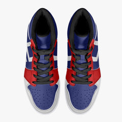Gym Sports Pattern My Hero Academia Mid 1 Basketball Shoes