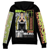 Gyomei Himejima Demon Slayer" Streetwear Zip Hoodie Jacket