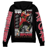 Hashirama Senju Naruto" Streetwear Zip Hoodie Jacket