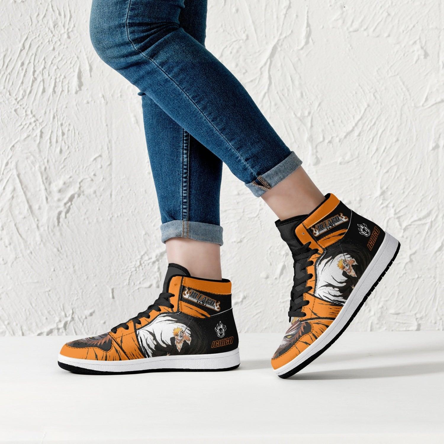 Ichigo Kurosaki Bankai Buruchi Mid 1 Basketball Shoes