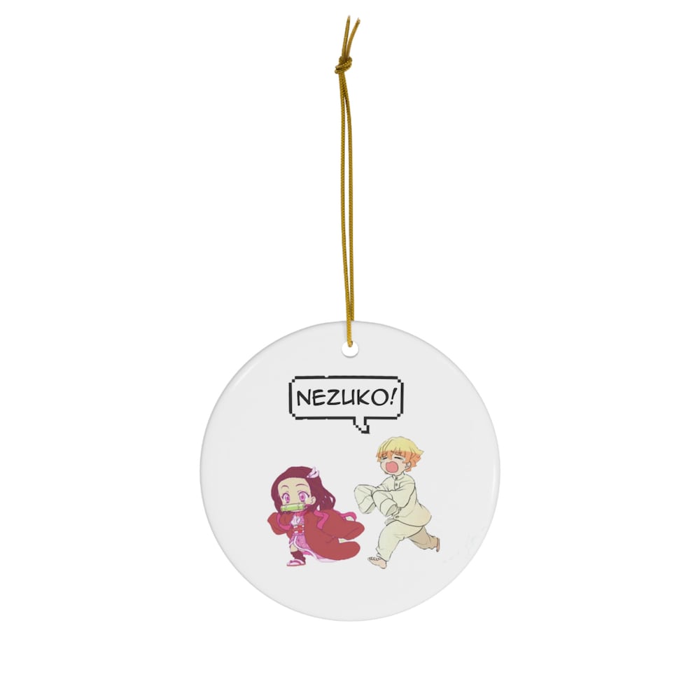 Anime Demon Slayers Characters Zenitsu Nezuko Ornament Anime Ornaments - Kurodrip