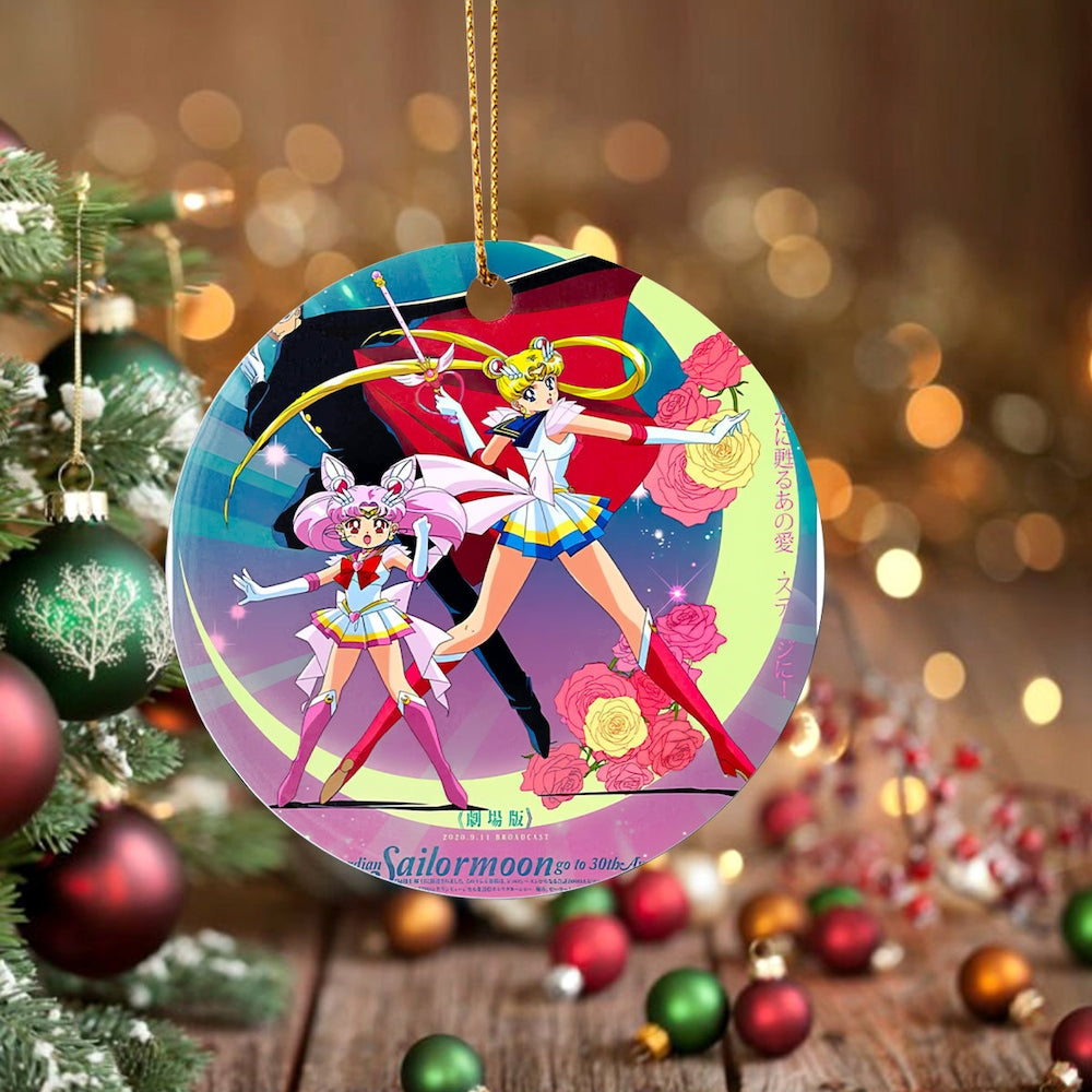 Sailor Gift for Friends Moon New Year Eternal Ornament | Anime Ornaments