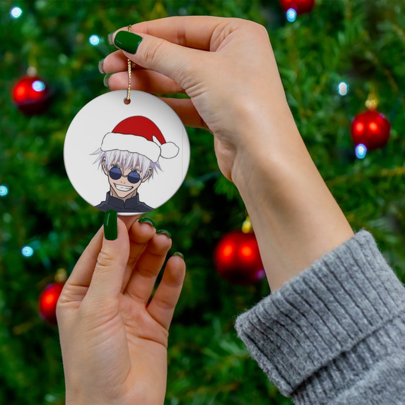 Jujutsu Kaisen Main Character Jojo Ceramic Christmas Ornament Anime Ornaments - Kurodrip