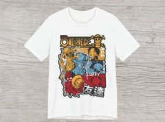 Luffy x Two Brother - Onepiece Oversize T Shirt - Kurodrip