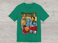 Luffy x Two Brother - Onepiece Oversize T Shirt - Kurodrip