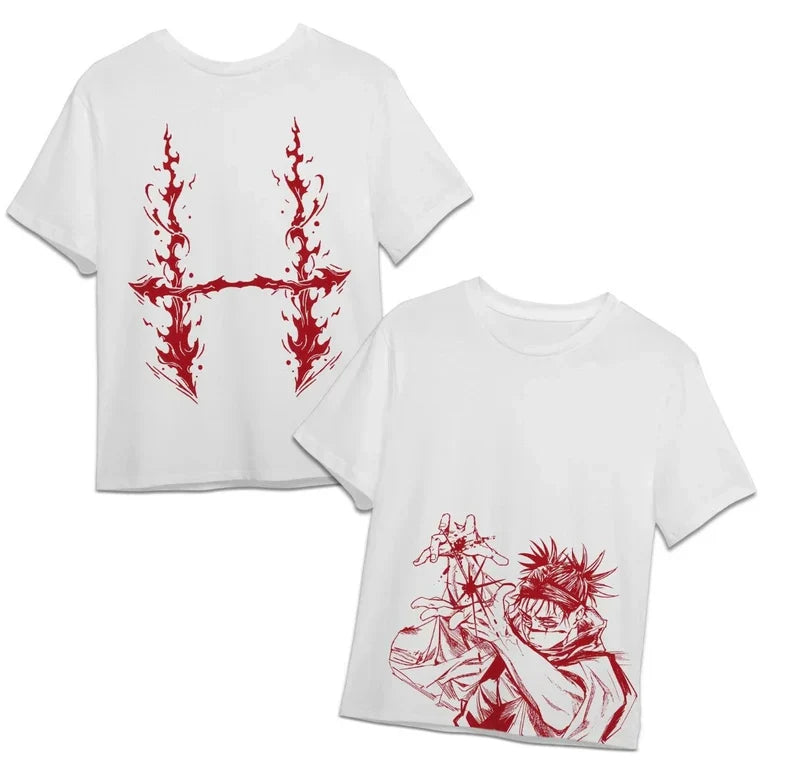 Kurodrip "Choso Domain Expansion Jujutsu Kaisen Anime Vintage Oversize T Shirt - Kurodrip