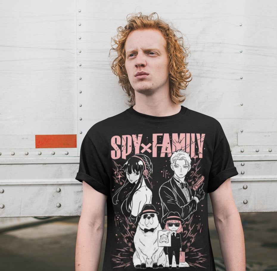 Anime Family T-shirt Unisex, Family Gift, Anime Manga Shirt, Anime Shirt, Graphic Anime Tee, Manga Shirt, Japan
