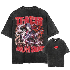 Kurodrip "Crow King" 2-Sided Vintage Oversized T Shirt