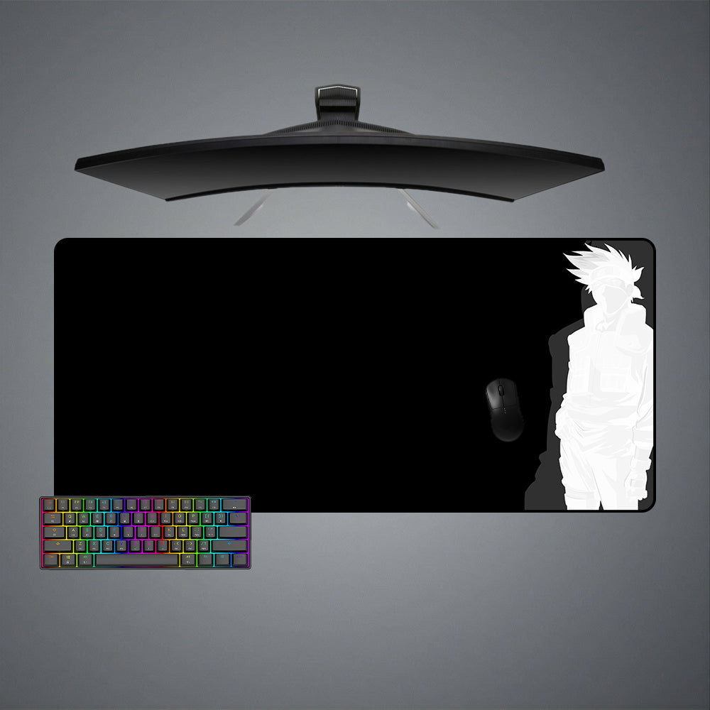Kakashi Silhouette Size Gaming Mouse Pad - Kurodrip