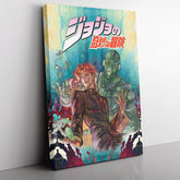 Kakyoin Hierophant Green Jojo's Bizarre Adventure Canvas Print Wall Art - Kurodrip