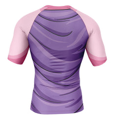 Manji Buu v2 Dragon Ball Short Sleeve Rash Guard Compression Shirt