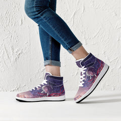 Mitsuha Miyamizu and Taki Tachibana Your Name Mid 1 Basketball Shoes