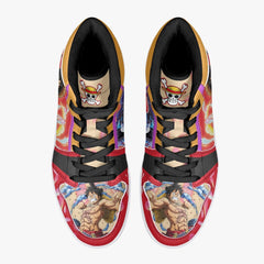 Monkey D. Luffy Armament Haki Ryuo One Piece Mid 1 Basketball Shoes