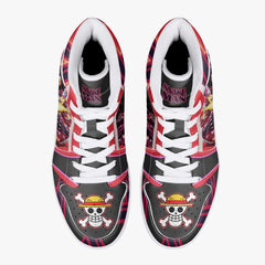 Monkey D. Luffy Gear 4th Snake Man One Piece Mid 1 Basketball Shoes